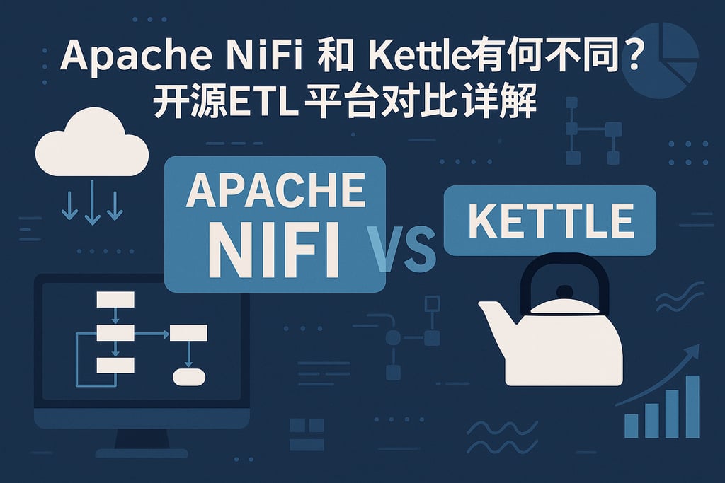 Apache Nifi和Kettle有何不同？开源ETL平台对比详解